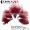 ZPDECOR Wholesale Cheap Dyed Burgundy Fluffy in Stock Turkey Marabou Feather for Earrings and Clothes Accessories