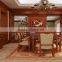China top manufacturer customized antique solid wood red wine cabinet