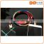 new technology shoelace type C usb cable embedded LED light charging cable