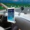 Best selling diagonal 3 in 1 gooseneck and strong lock design windshield/headrest tablet holder car for 7-10.5 tablet PC