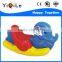 Lovely animal design plastic rocking horse