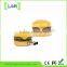 Hamburg shape gifts memory sticks Novelty PVC USB Flash Drives, Supports USB 2.0 Version, Suitable for Promotions