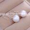 Korea Style 925 Sterling Silver Imitation Pearl Earrings !