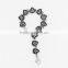 Shield gothic chunky fashion jewelry cross chain bracelet