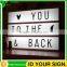 Popular StyleA3/A4/A5 Vintage Cinema Lightbox Letter
