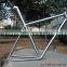 titanium road bicycle frame Integrated seat post titanium road bike frame Egg-Shaped seat tube