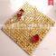 Ice-crack golden crystal glass mosaic tiles using indoor