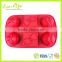 6 Christmas Gift Silicone Ice Cube Tray, Cake Mold, Chocolate Soap Mould