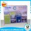 high quality exhibition booth trade show tension fabric displays backwall for meeting