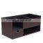 Wholesale custom office storage boxes, high-grade PU leather brown beautiful gift box