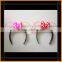 2 Red Led Head Boppers Headbands