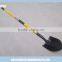 Round Pointed Long Fiberglass Handle Shovel