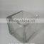 Length 80mm square candle glass holder