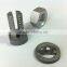 Electric fence split bolt line tap for high tensile wire fence