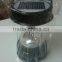 Dual-powered Battery+Solar led Camping solar light for camp
