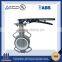 DN2200 PN79 high temperature copper butterfly valve