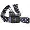 Polka Dot Black 2m 3Dial Combination TSA Approved Lock Luggage Secure Strap Belt