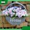 modern fancy home goods decorative hanging antique round fancy stand wood decoration vase