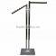 Floor Standing Metal Bag Display Stand With 10 Hooks
