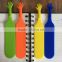Fancy promotional silicone bookmark,hand shaped bookmark for reading