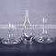 Unique shape glass wine decanter Transparent glass wine decanter