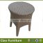 rattan dining round table