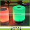 LED Bluetooth Speaker,Portable Wireless Speakers with Multi-Color Changing LED Table Lamp, Alarm Clock Smart Light Speaker