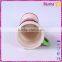 wine glass shape ceramic custom coffee cup with handle