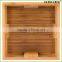 Bamboo Food Square Crate Riser Storage Bin Homex BSCI/Factory