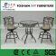 Garden party bistro furniture high table and chairs