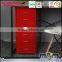 kid furniture make in China 6 metal drawer mobile storage cabinet unit
