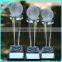 KM-ZP95 New style crystal ball awards custom crystal glass basketball award
