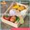 wholesale children pretend play wooden toy cutting fruit new deisgn wooden toy cutting fruit for kids W10B183