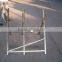 Recycled material promotional collapsible sawhorse
