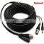 10m/20m30m/50m/100m BNC plug Male + DC jack Male to BNC Male + DC Female audio jack cable