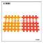16021 heart shape silicone high temperature heat insulation mat kitchenwares silicone mat flexible silicone heating mat