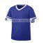 Sports Jersey Summer Cool Men Tee Cotton Sportswear Knit Contrast Two Tone Stripe Sleeve T Shirt Football Jersey New Model