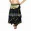 Indian belly dance Gold Trim Harem Pants Q0026-1