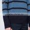 Stripe Crewneck Long Sleeve Pattern Knitted Sweater Pullover For Men