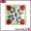 45*45cm custom embroidered decorative square pillow
