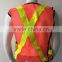 Reflective safety vest hi vis roadway vest with high visibility
