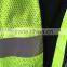 120gsm Mesh ANSI 107 Hook And Loop Fastener Safety Vest