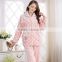 100% polyester best selling Autumn Winter pajamas women