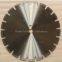 Laser welded slant protect teeth diamond blade