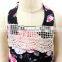 Latest design summer wholesale stylish cute floral cotton fancy baby rompers