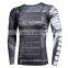 2017 New products sports sublimation compression shirt for men