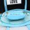 Striped Transparent Shoulder Bags Women Clear Handbag Summer Beach Bag