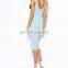 CHEFON Crepe twist cut out midi sexy dresses for women