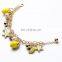 New arrive fashion kids bead bracelets lemon fruit star colorful Beach acrylic bracelets