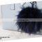 Factory wholesale fashion cute real raccoon fur pom pom keychain